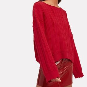 RTA Emmet Distressed Sweater